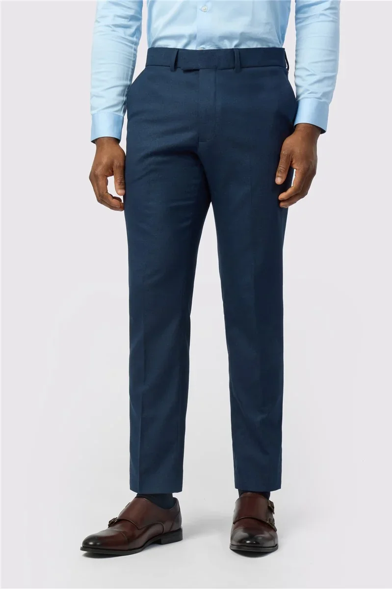 Antique Rogue Slim Fit Blake Navy Texture Stretch Jacket thumbnail 7