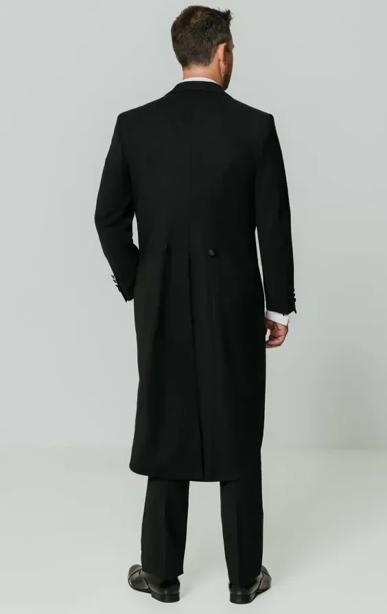 100% Wool White Tie Jacket thumbnail 7