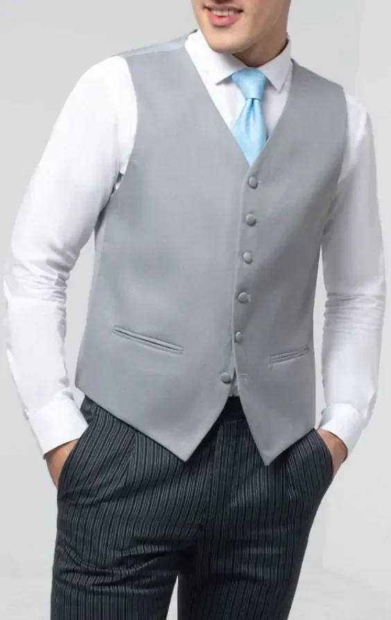 2 Piece Wool Morning Suit, Top Hat, Waistcoat, Dress Shirt thumbnail 10