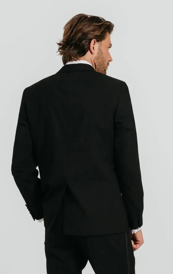 Black Double Breasted Tuxedo thumbnail 4