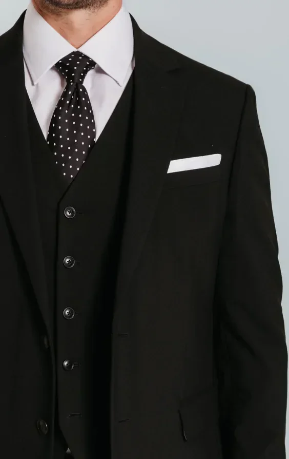 Black Slim Fit Suit thumbnail 6