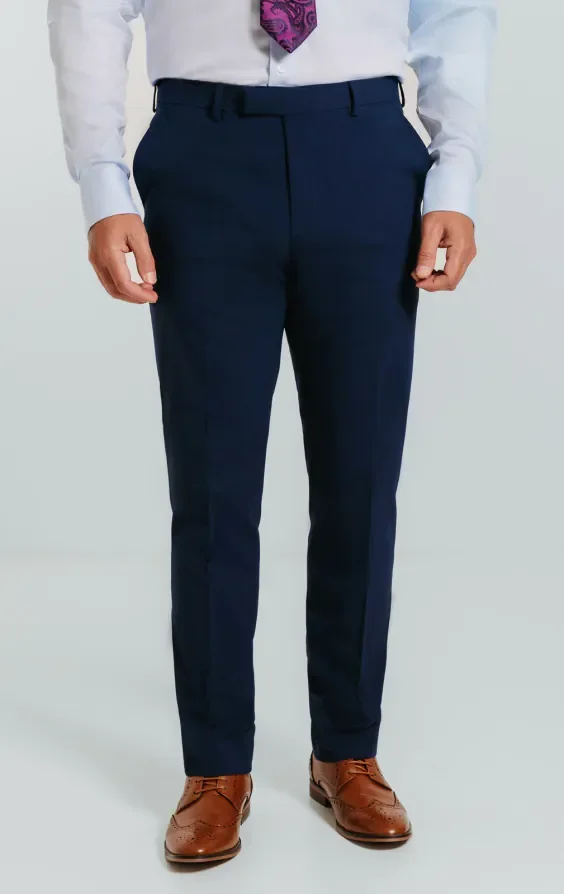 Blue Slim 3 Piece Suit thumbnail 8
