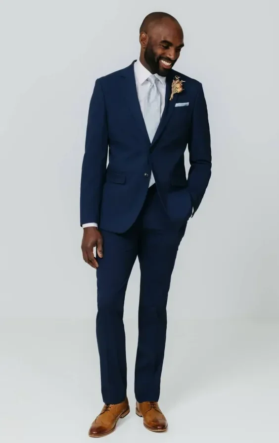 Blue Suit Jacket thumbnail 3