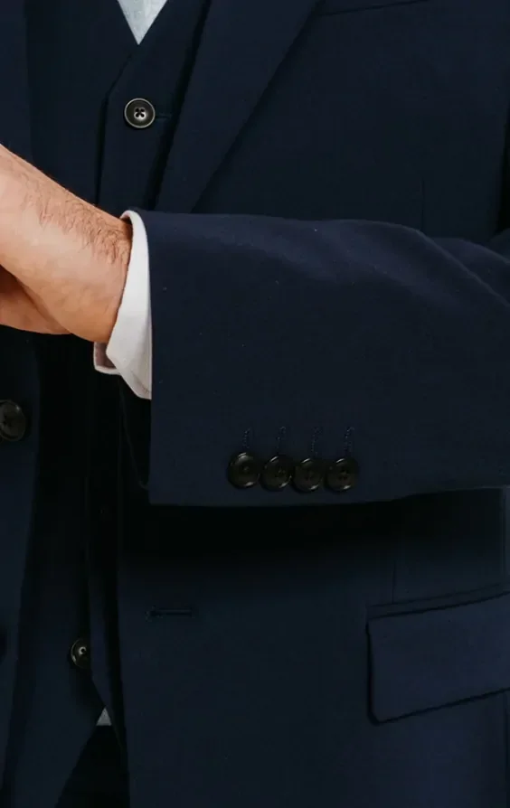 Blue Suit with Peak Lapel thumbnail 5