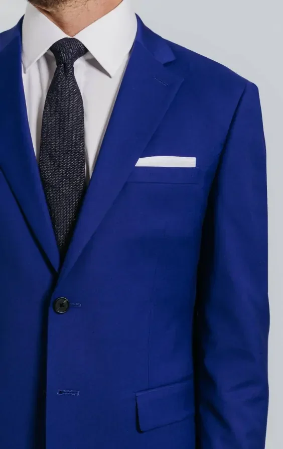Bright Blue 3 Piece Suit thumbnail 6