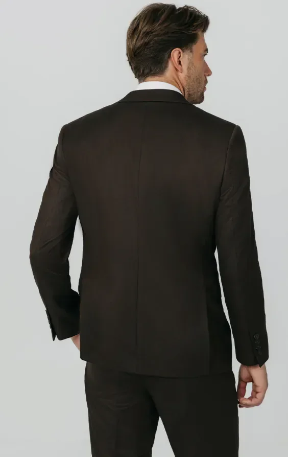 Brown Twill 3 Piece Suit thumbnail 7