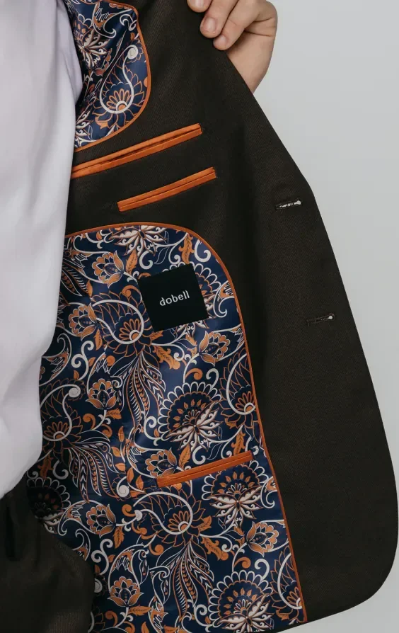 Brown Twill Suit thumbnail 7