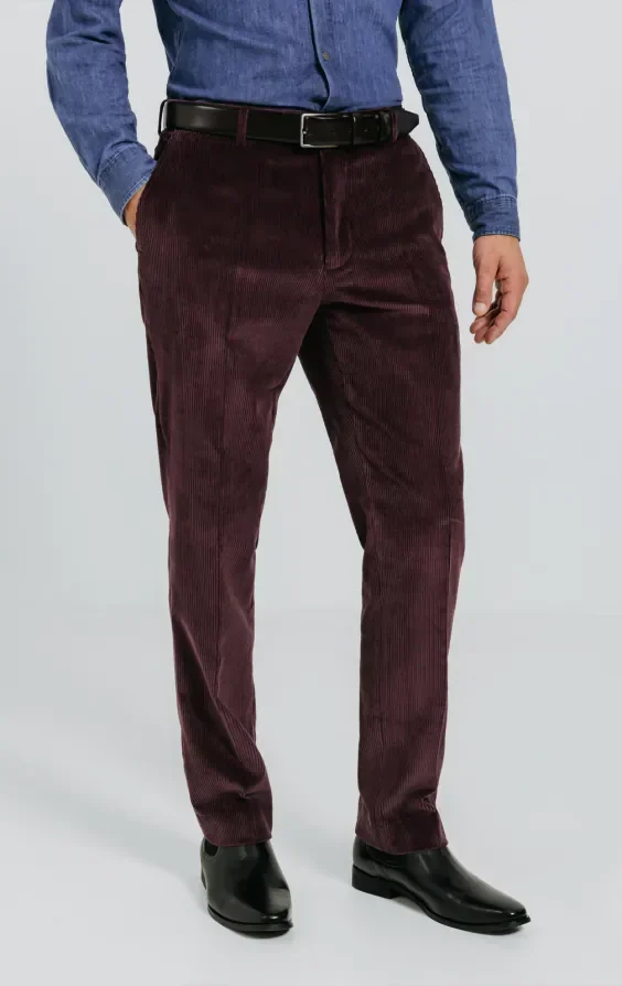 Burgundy Corduroy Suit thumbnail 8