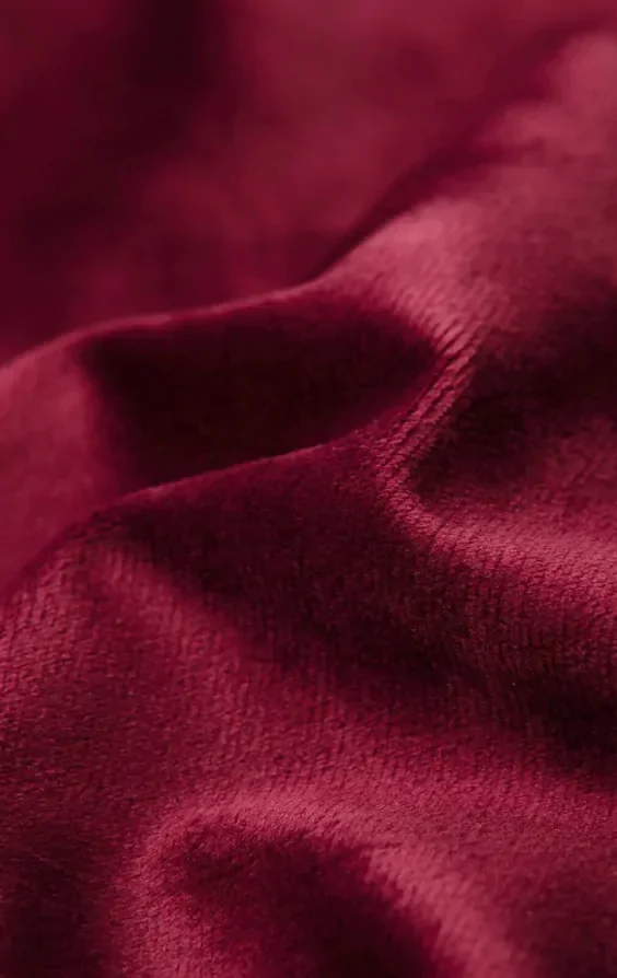 Burgundy Velvet Tuxedo with Black Trousers thumbnail 9