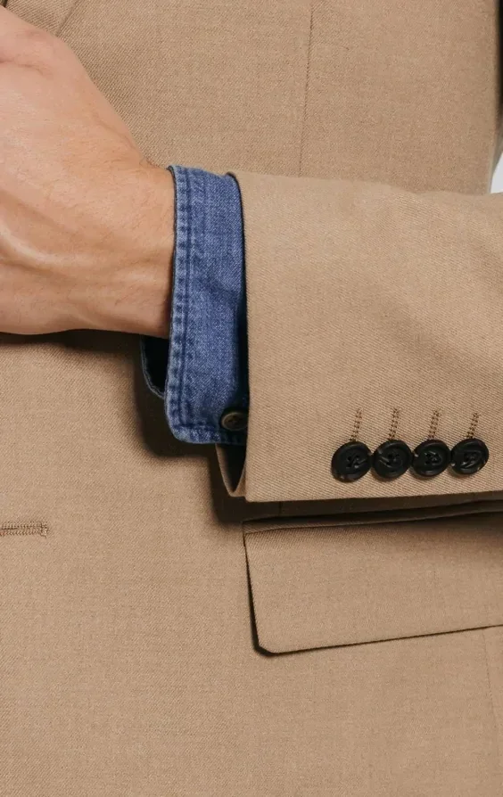 Camel Twill Suit thumbnail 5