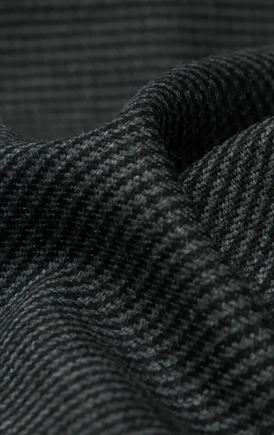 Charcoal Puppytooth Check Waistcoat thumbnail 5