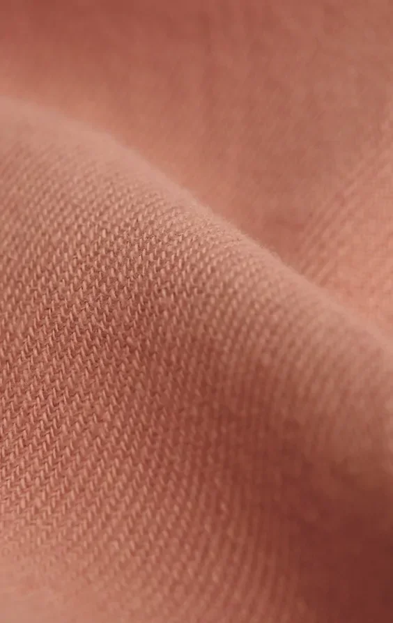 Coral Linen Twill Waistcoat thumbnail 6