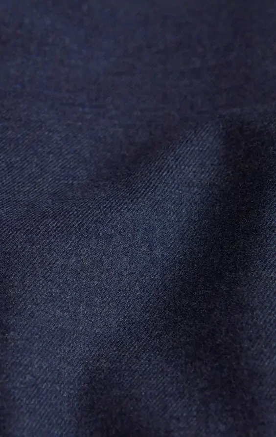 Dark Blue Twill Waistcoat thumbnail 5