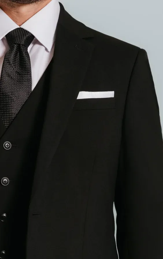 Black 3 Piece Suit thumbnail 6