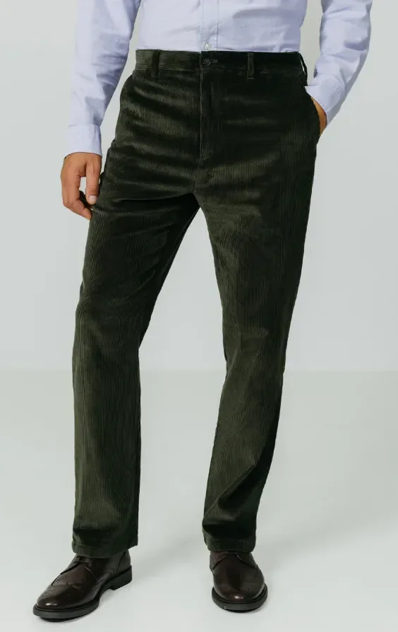 Green Corduroy 3 Piece Suit thumbnail 8