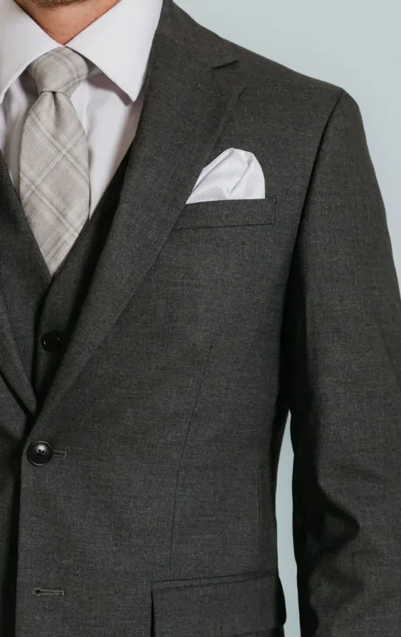 Grey 3 Piece Suit thumbnail 6