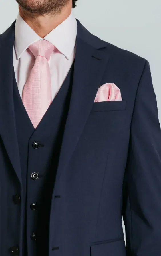 Mid Blue 3 Piece Suit thumbnail 6
