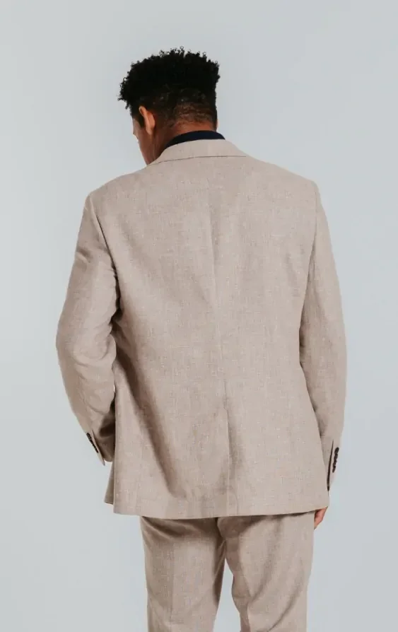 Sand Linen Suit thumbnail 5