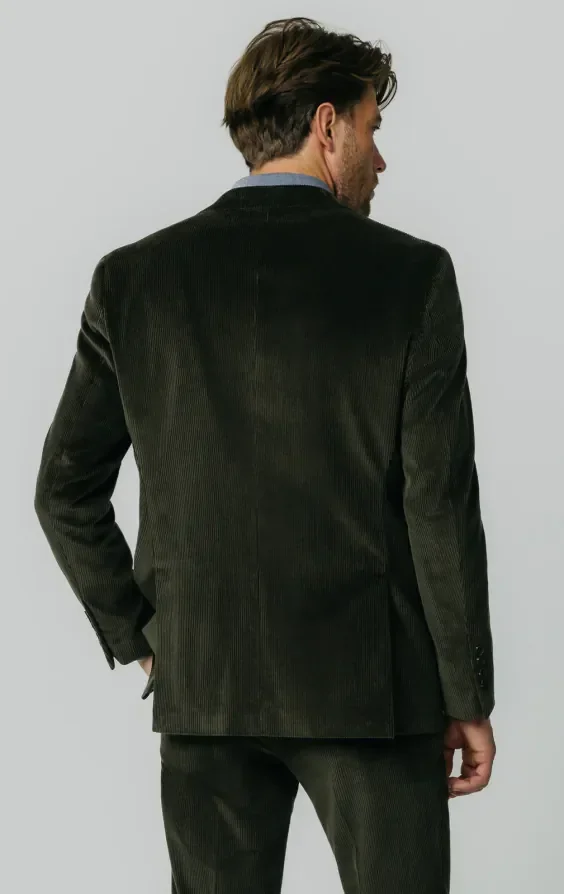 Green Corduroy Suit thumbnail 7
