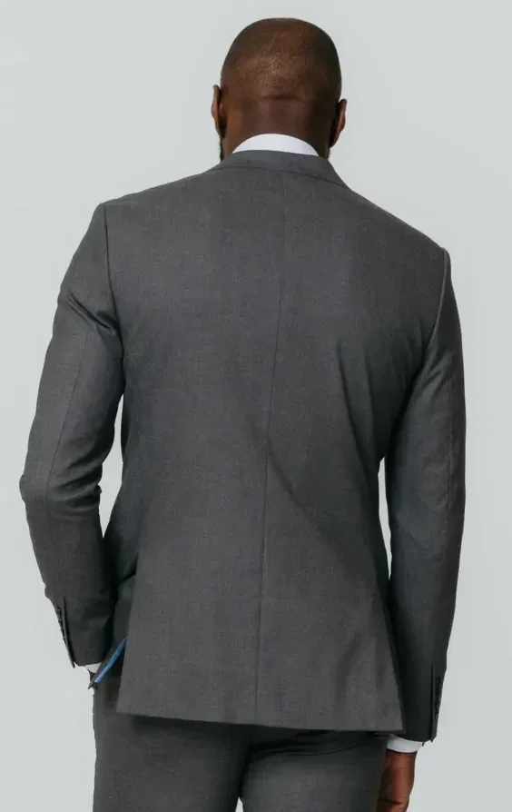 Grey Slim Fit 3 Piece Suit thumbnail 4
