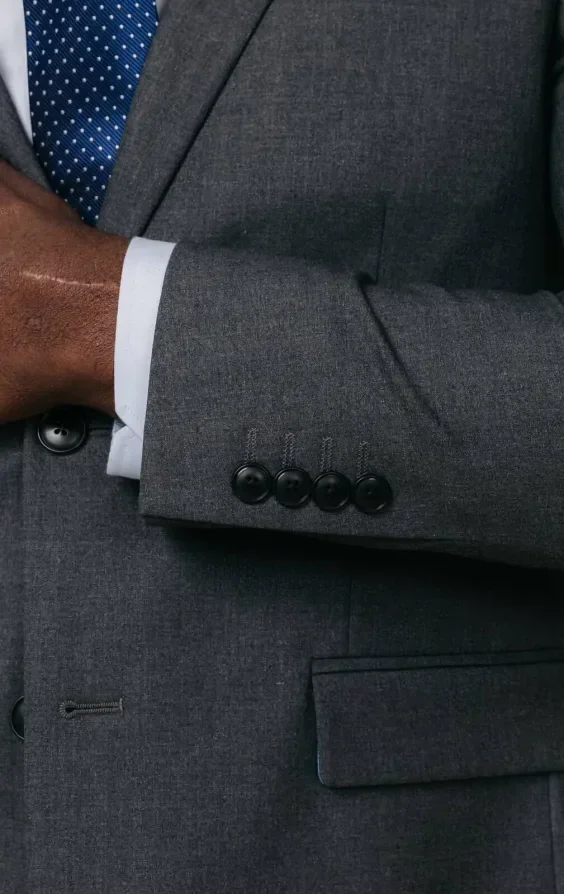 Grey Slim Fit Suit thumbnail 5