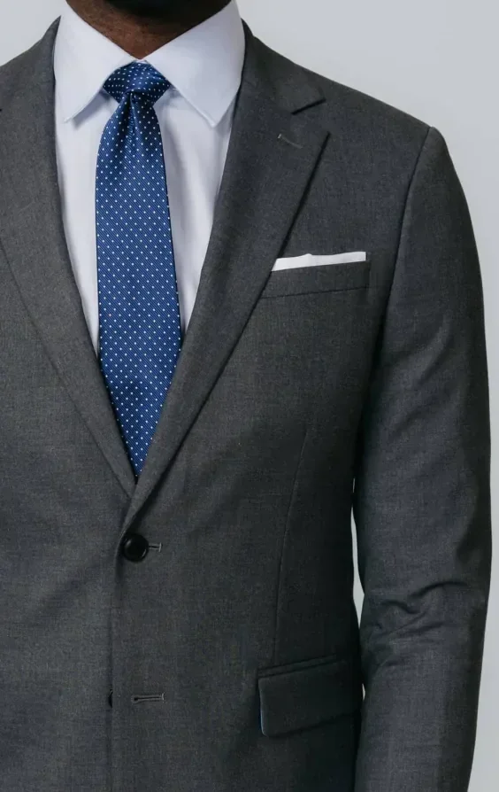 Grey Slim Fit Suit thumbnail 6