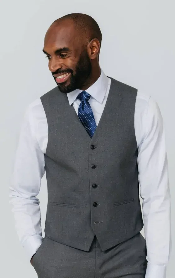 Grey Slim Fit Suit thumbnail 9