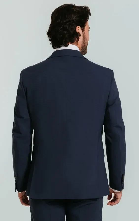Mid Blue Suit Jacket thumbnail 3