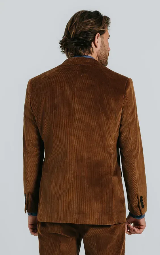 Mid Brown Corduroy Jacket thumbnail 3