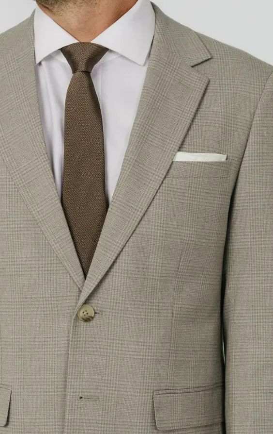 Natural Check Suit thumbnail 5
