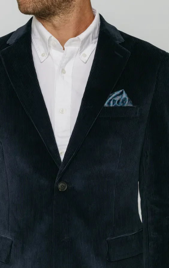 Navy Corduroy Jacket thumbnail 5