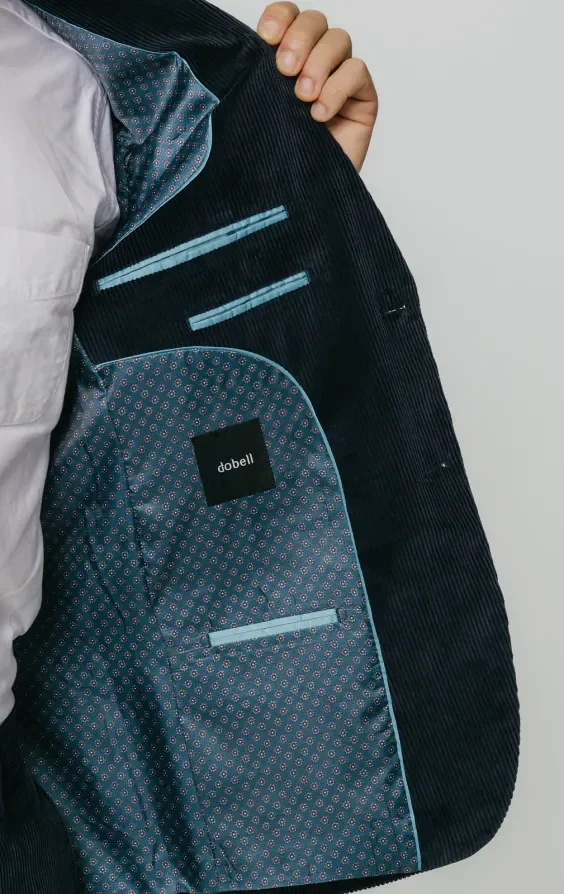 Navy Corduroy Jacket thumbnail 6
