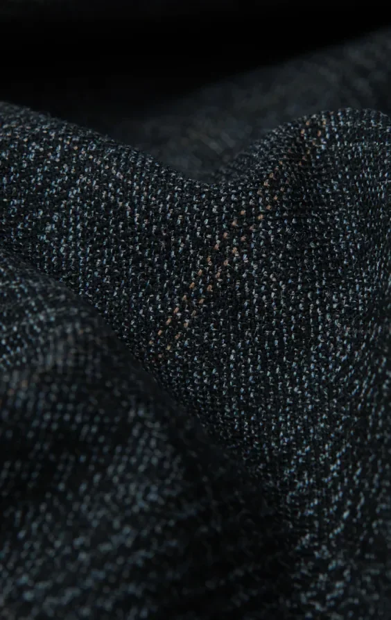 Navy with Rust Check Waistcoat thumbnail 5