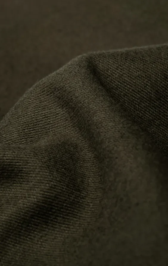 Olive Moleskin Waistcoat thumbnail 6