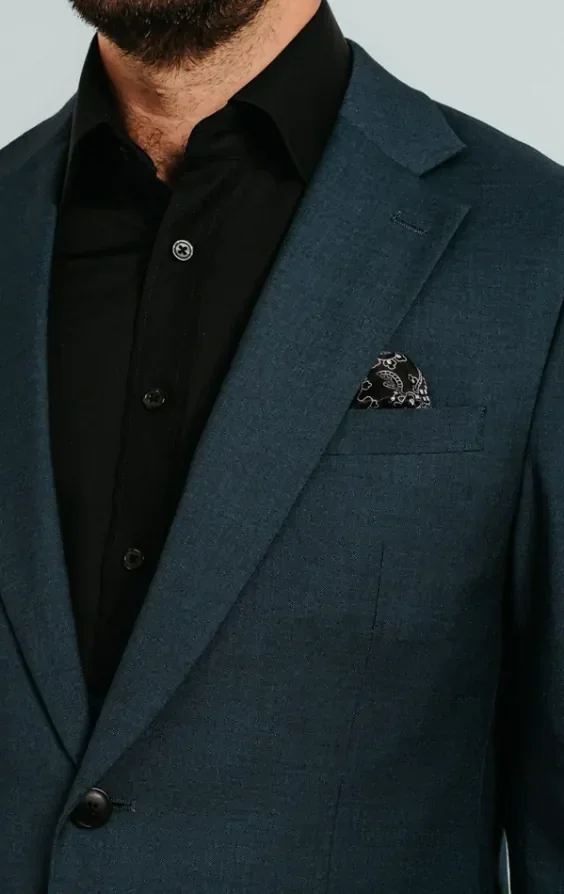 Teal Suit Jacket thumbnail 5
