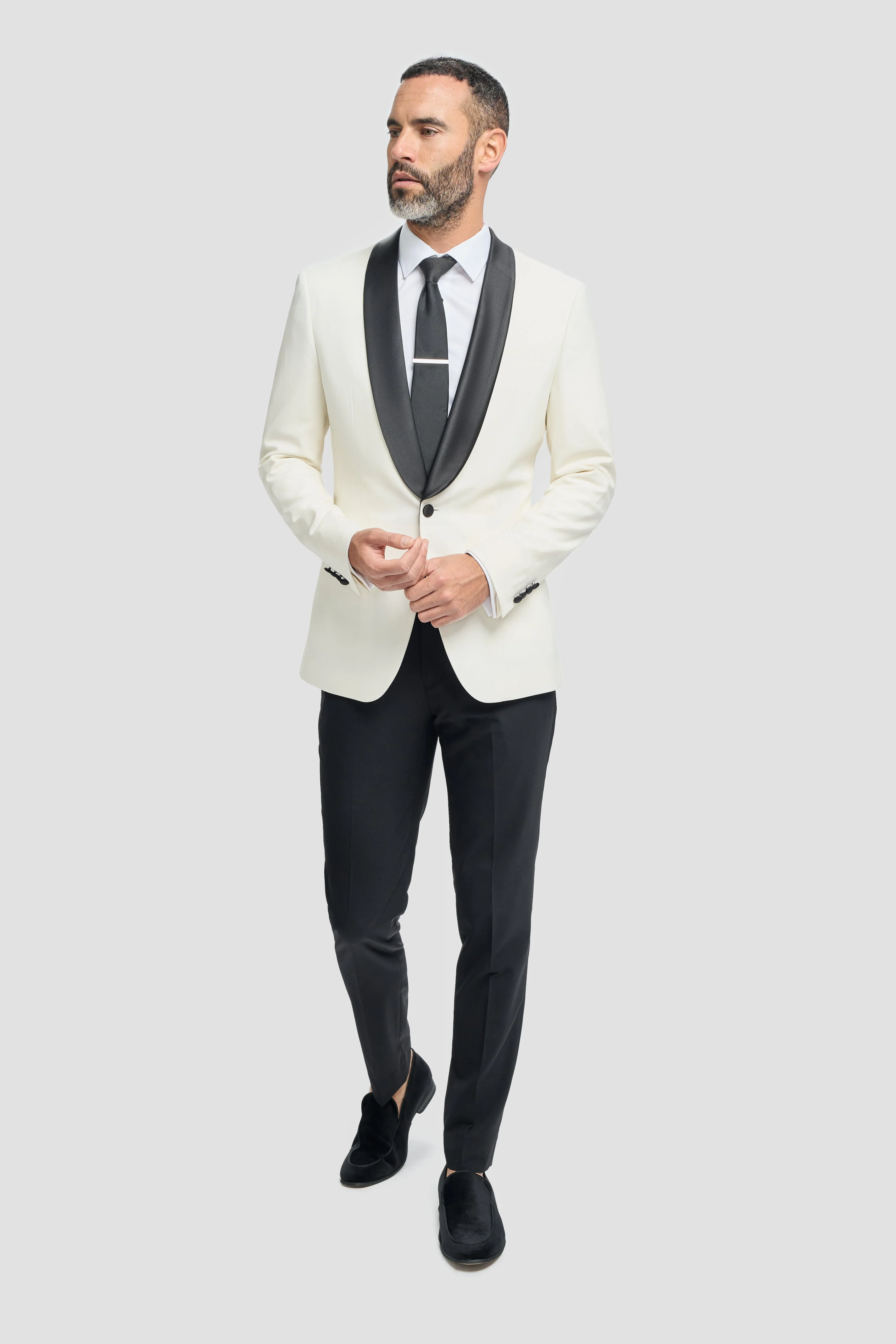 Aspen Ecru Two Piece Suit thumbnail 2