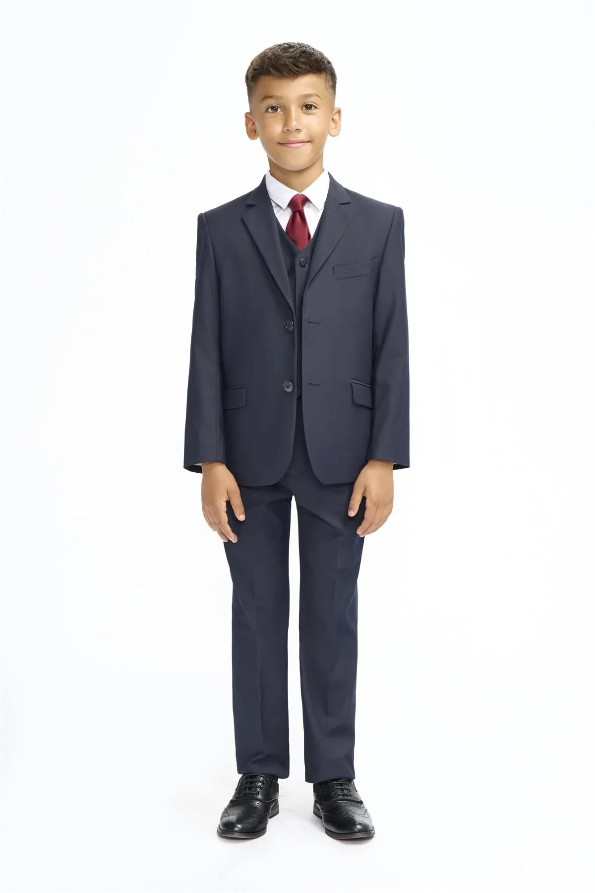 Boys Malibu Navy Suit thumbnail 2