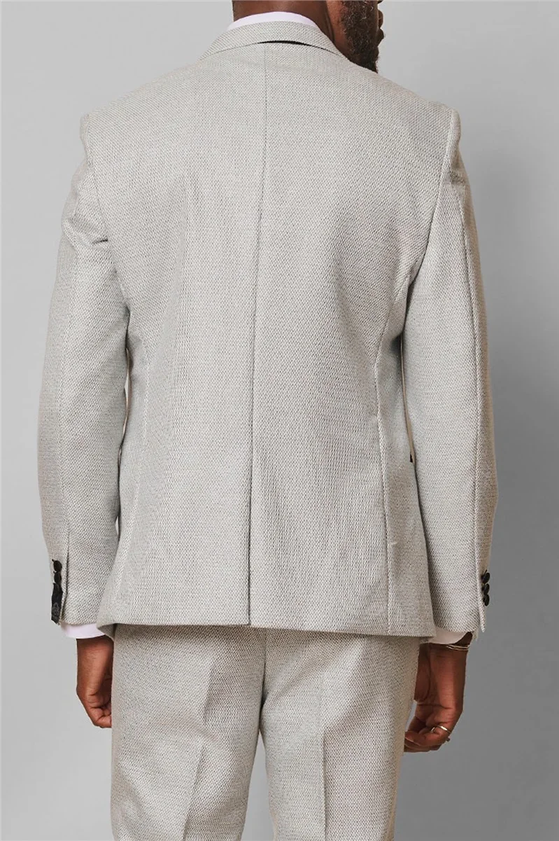 Marc Darcy Slim Fit Spencer Stone Tuxedo Suit Jacket thumbnail 4