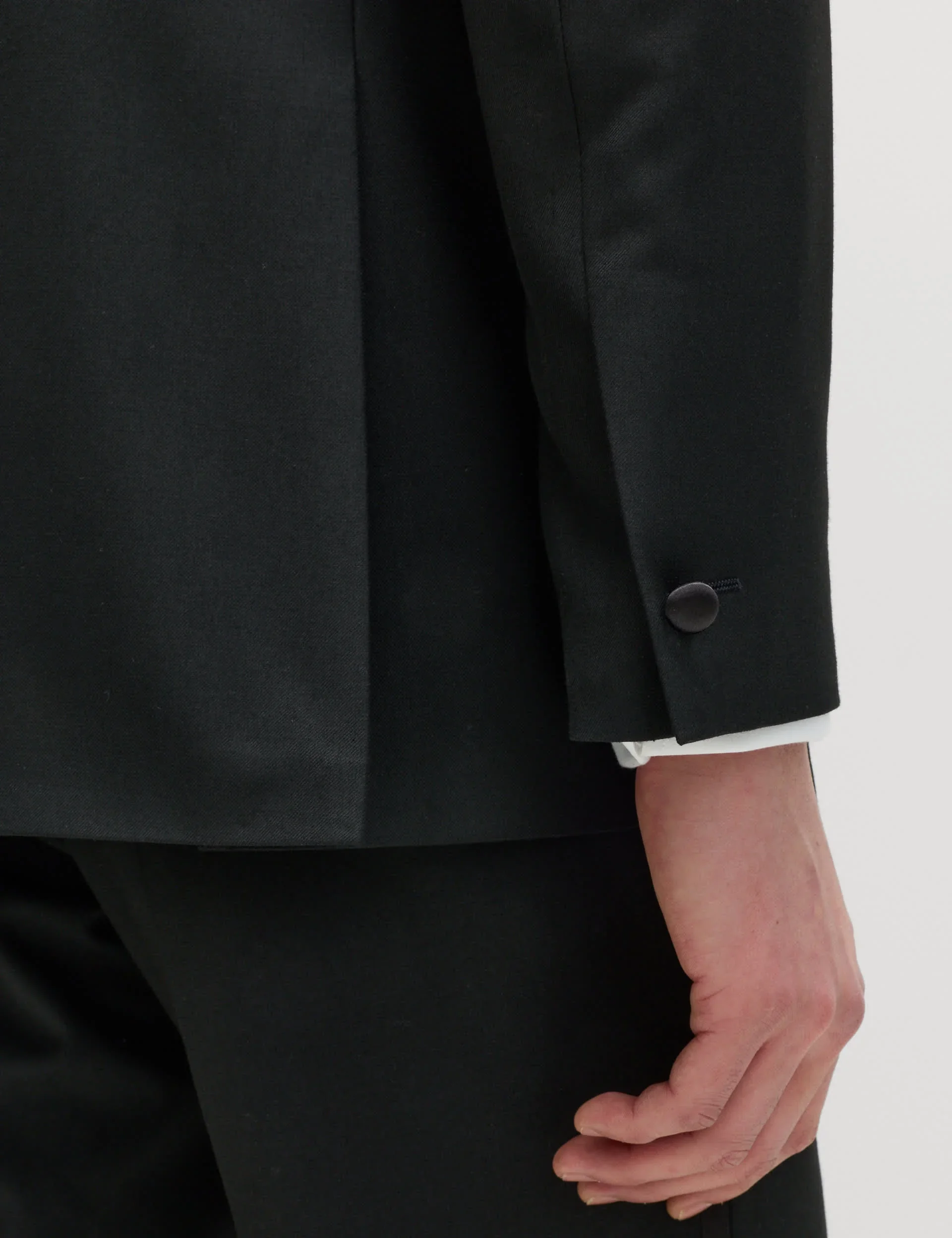Regular Fit Stretch Tuxedo Jacket thumbnail 3