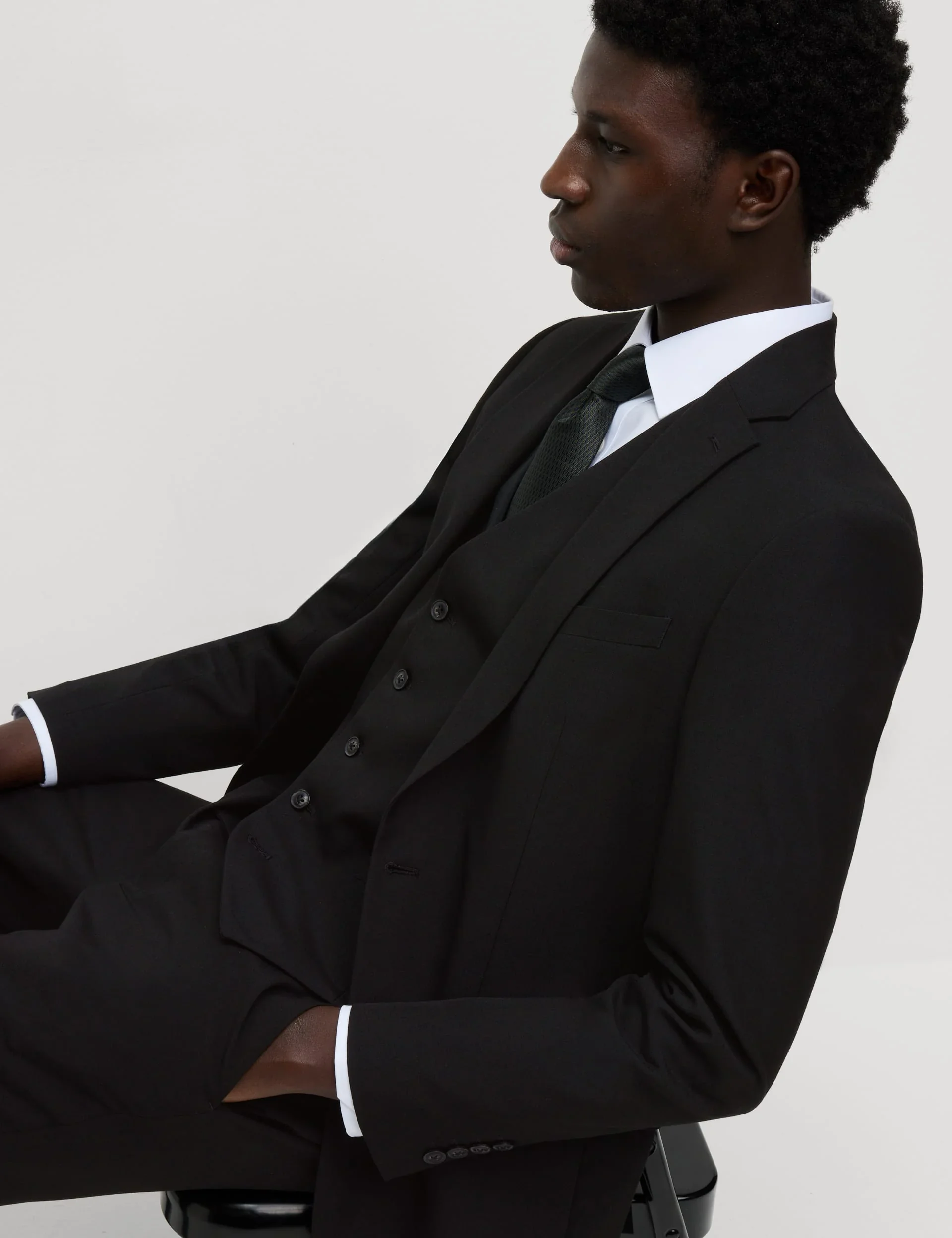 Slim Fit Machine Washable Suit Jacket thumbnail 5