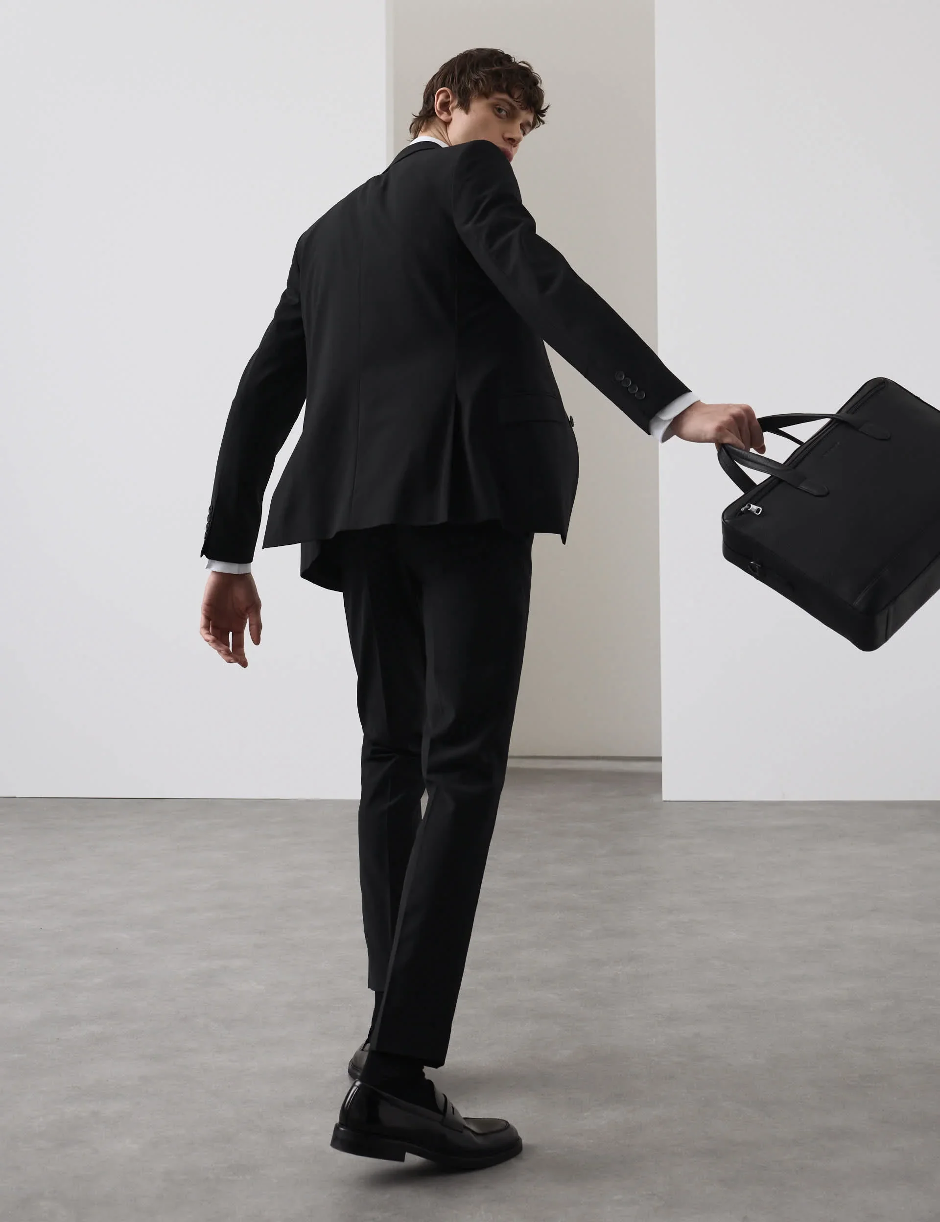 Slim Fit Performance Stretch Suit Jacket thumbnail 6