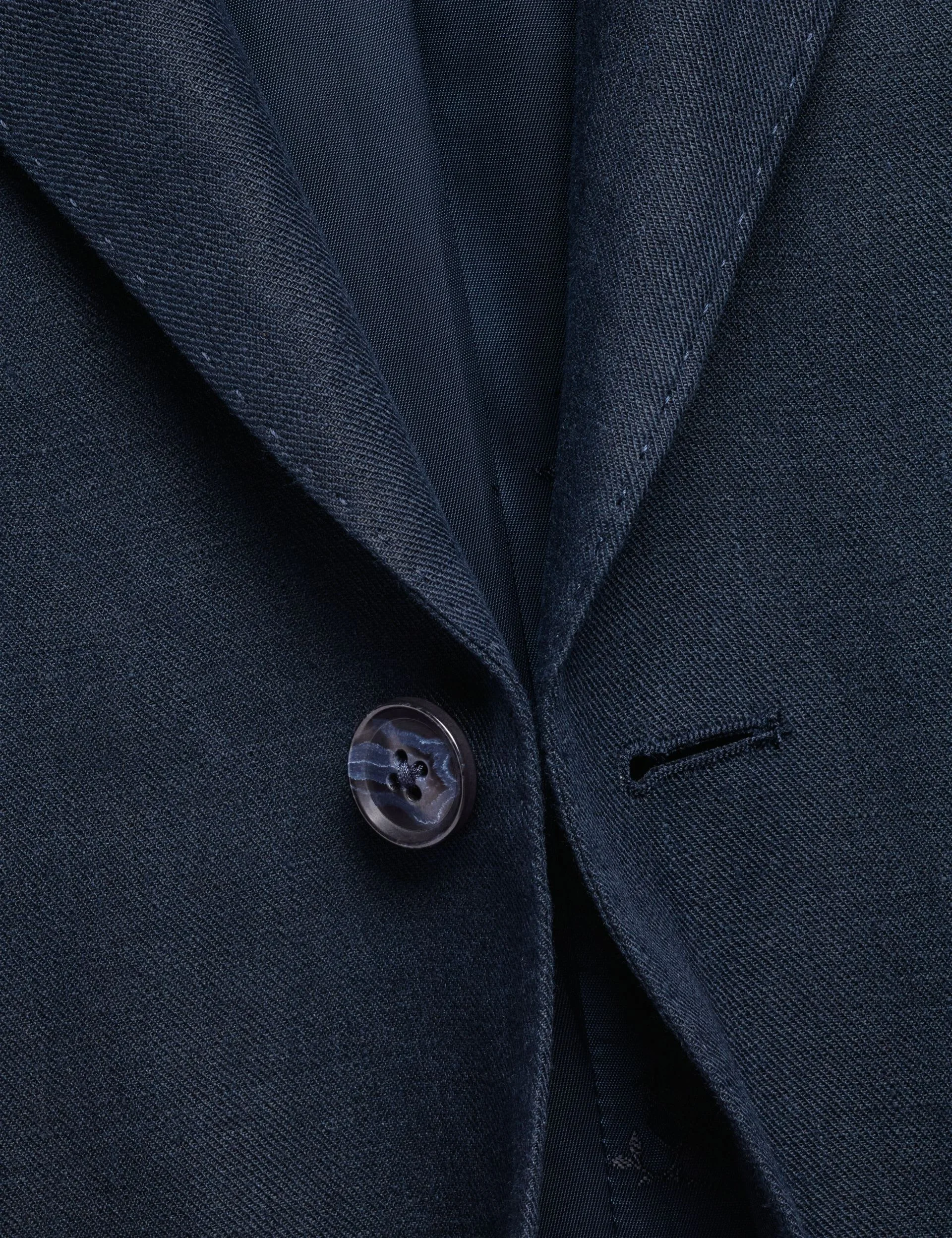Slim Fit Pure Linen Suit Jacket thumbnail 3