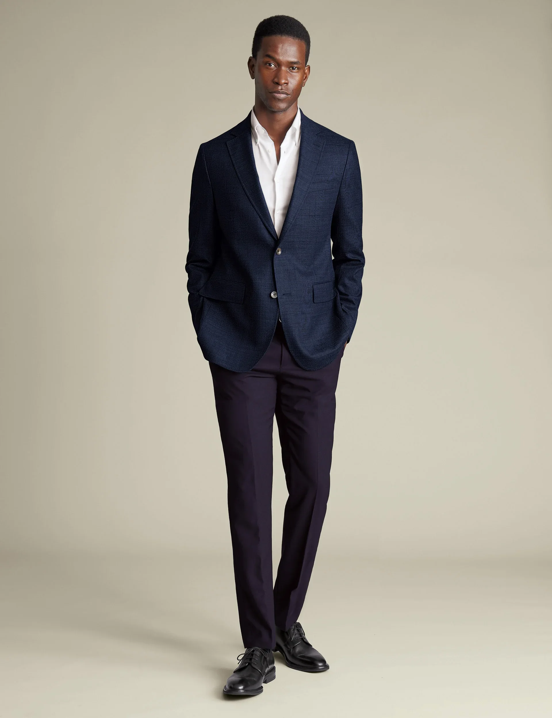 Slim Fit Wool Rich Stretch Suit Jacket thumbnail 7