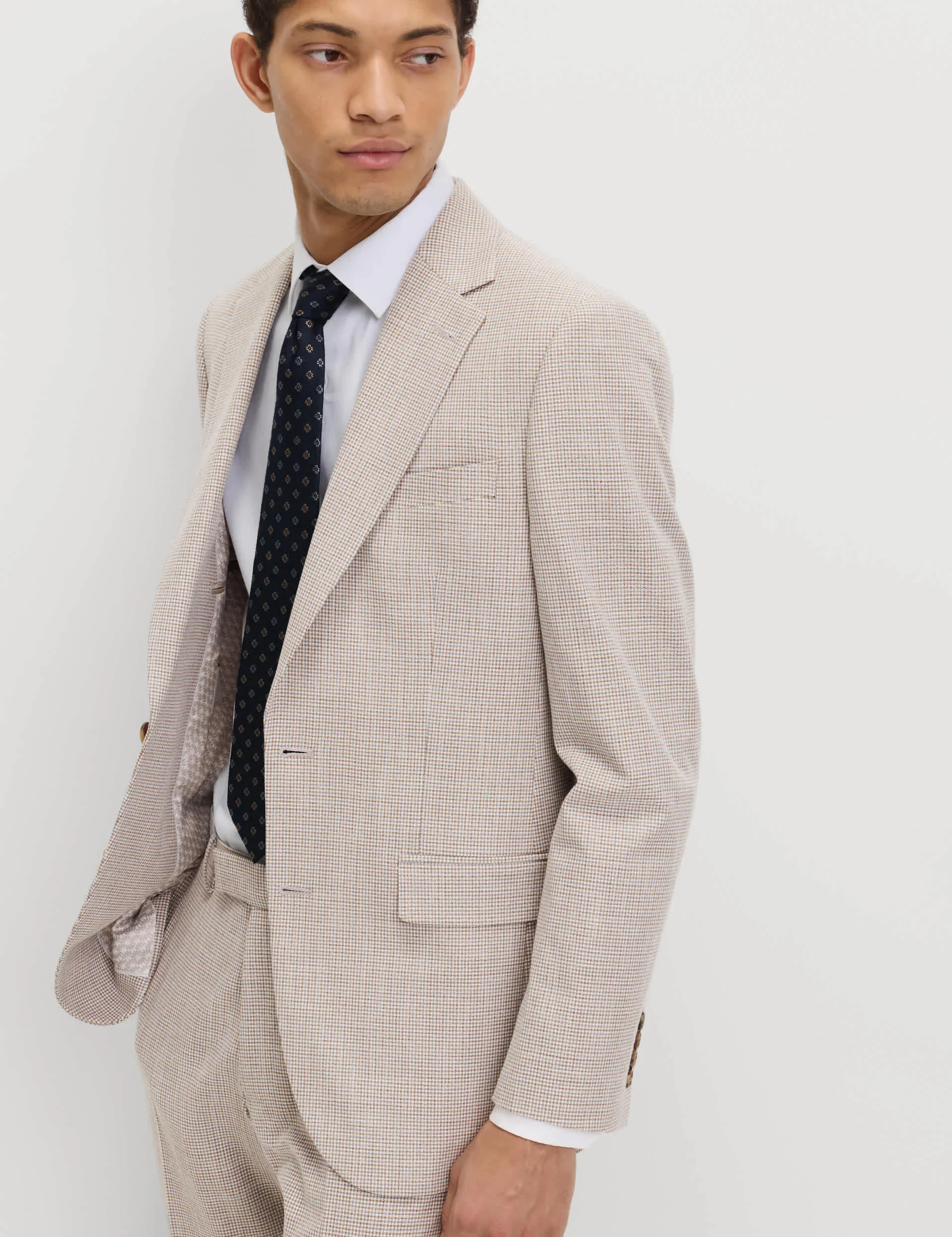 Tailored Fit Grid Check Jacket thumbnail 2