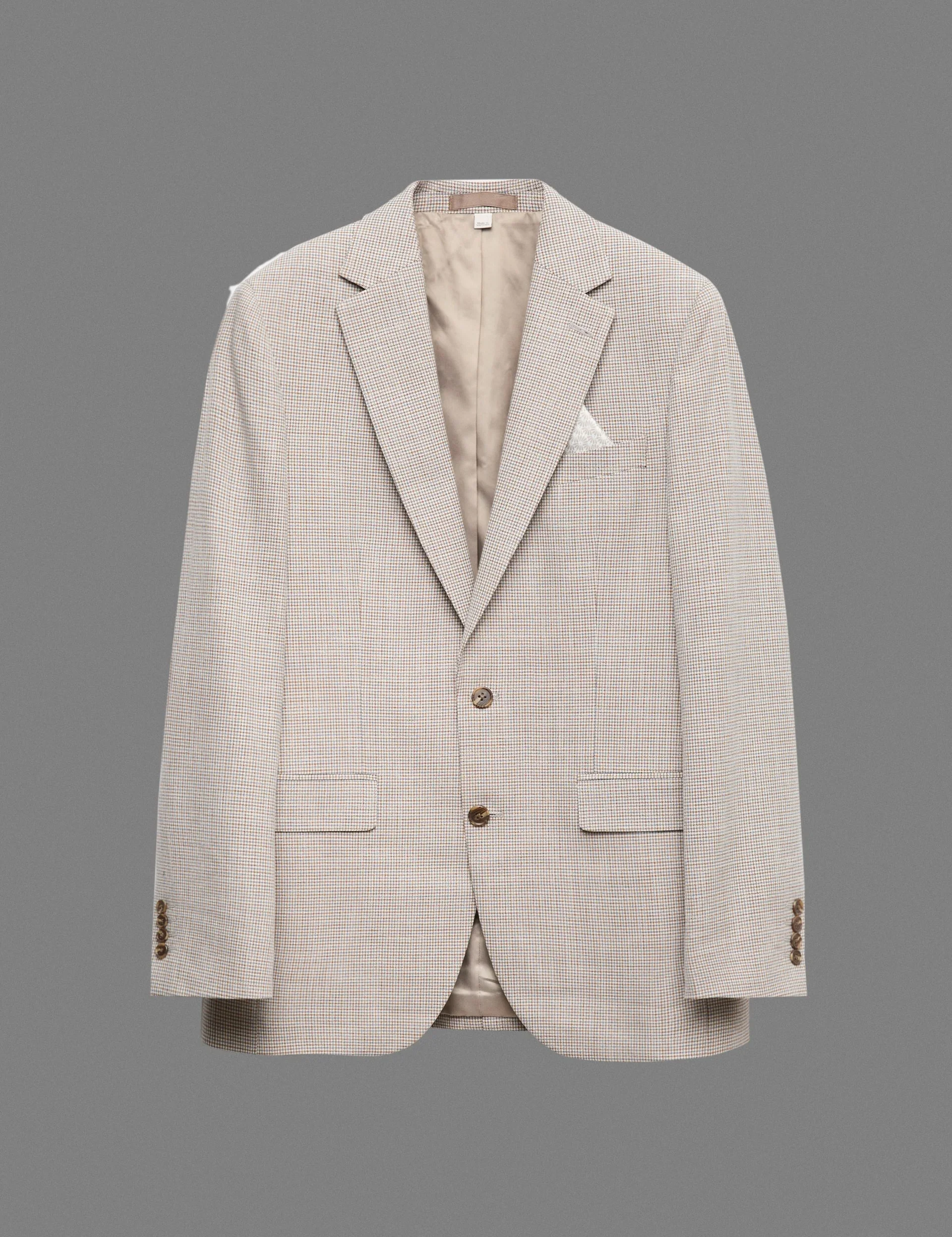 Tailored Fit Grid Check Jacket thumbnail 5