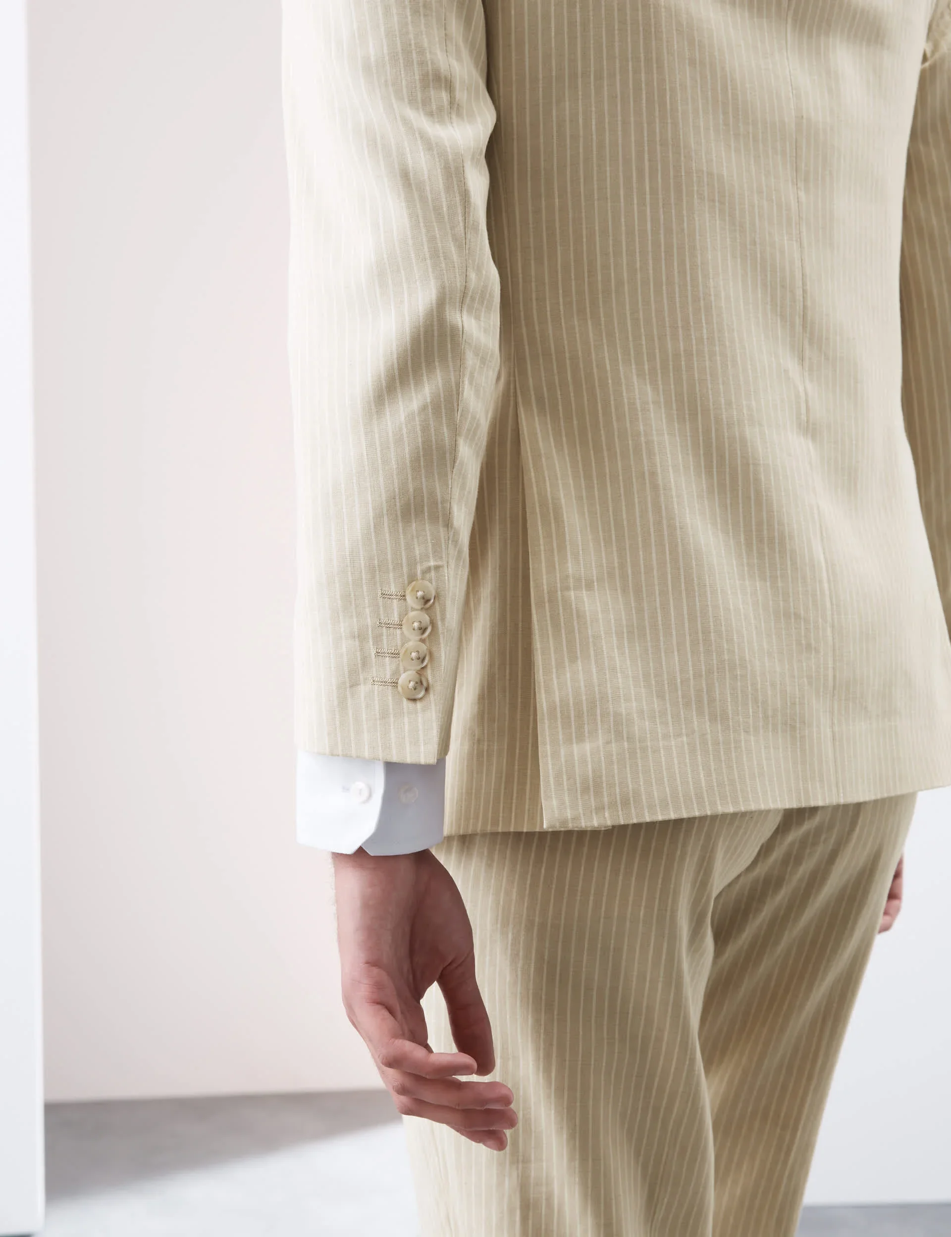 Tailored Fit Linen Rich Jacket thumbnail 9