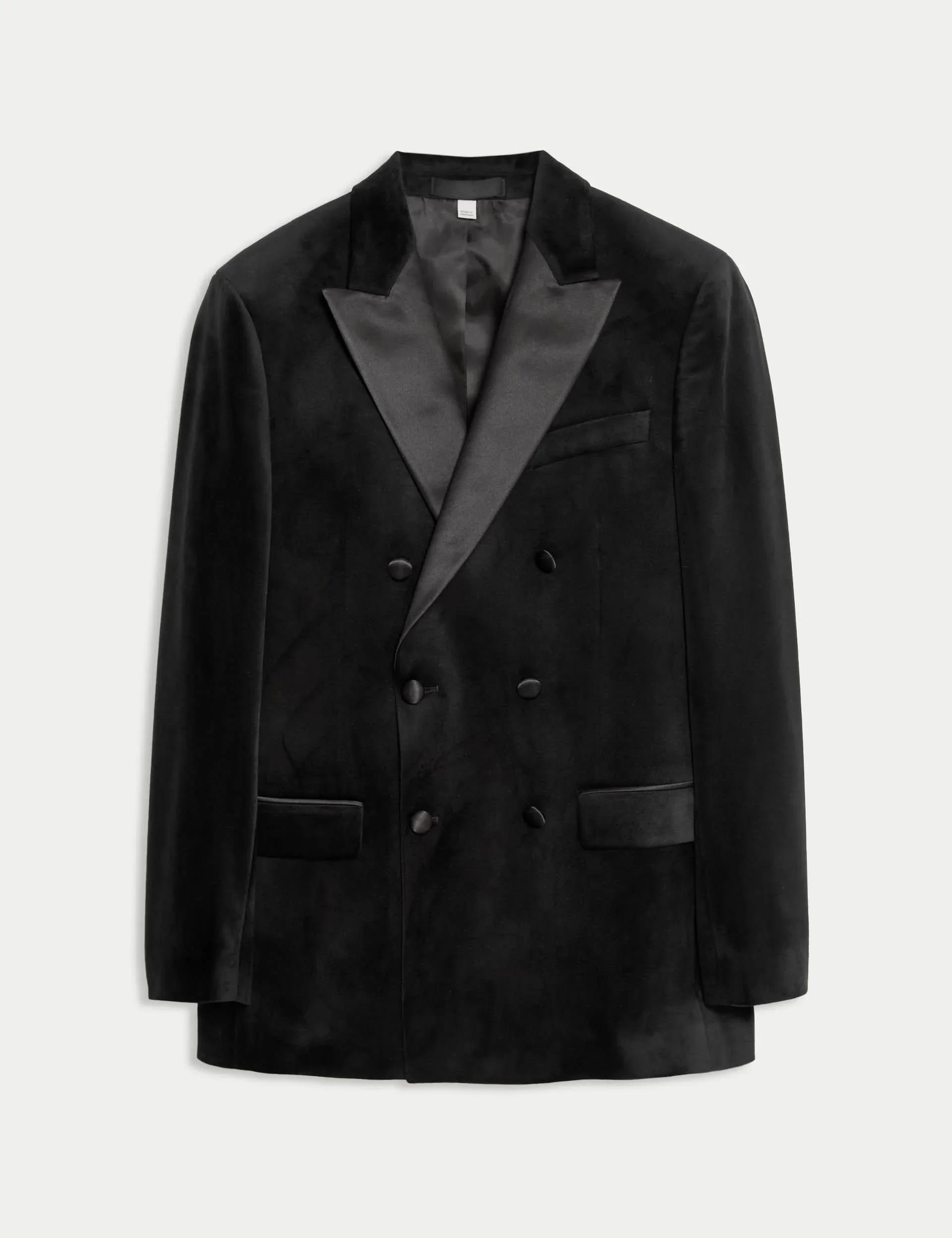 Tailored Fit Velvet Suit Jacket thumbnail 9