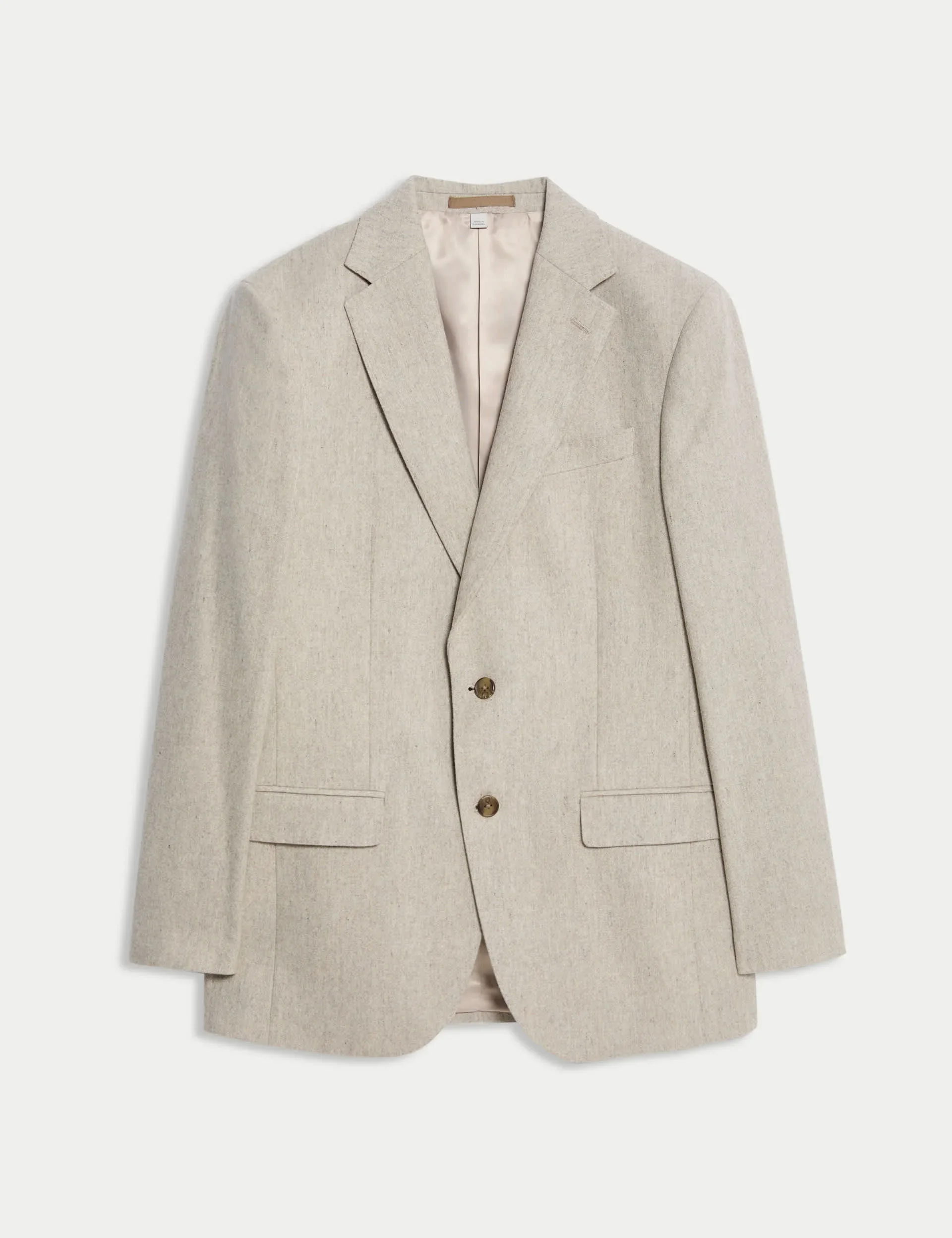 Tailored Fit Wool Rich Tweed Suit Jacket thumbnail 9